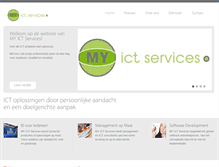 Tablet Screenshot of myictservices.nl